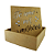 Caixa MDF Com Tampa 15 x 15 x 5cm Te Amo Mil Milhões - Imagem 3