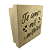 Caixa MDF Com Tampa 15 x 15 x 5cm Te Amo Mil Milhões - Imagem 4