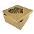Caixa MDF Com Tampa 20 x 20 x 10cm Coração - Imagem 1