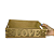 Bandeja de MDF 25 x 18 x 6cm Laser Love - Imagem 2