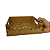 Bandeja de MDF 19 x 18 x 6cm Laser Mini Corações - Imagem 2