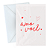 Cartão Comemorativo Romântico Amor 10x15cm Amo Você C/5 unid - Imagem 1