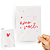 Cartão Comemorativo Romântico Amor 10x15cm Amo Você C/5 unid - Imagem 2
