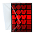 Cartão Comemorativo Romântico 10x15cm Love Love Love C/5 unid - Imagem 1
