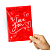 Cartão Comemorativo Romântico 10x15cm Love You C/5 unid - Imagem 4
