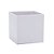 Cachepot Paper Quadrado Pote 15 Liso Branco Xingó Embalagens - Imagem 1