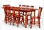 Mesa Madeira Maciça com 6 cadeiras - Imagem 1