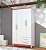 GUARDA ROUPA LINE 4 PORTAS - Imagem 1
