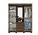 GUARDA ROUPA  4 PORTAS B24 BRIZZ - Imagem 3