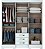 GUARDA ROUPA  6 PORTAS B23 BRIZZ - Imagem 3