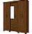 GUARDA ROUPA  6 PORTAS B23 BRIZZ - Imagem 1