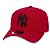 Boné New Era Aba Curva New York Yankees A-Frame - Vermelho - Imagem 1