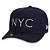 Boné New Era Aba Curva New York City Azul Marinho - Imagem 1