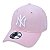 Boné New Era Aba Curva Ny Yankees Rosa - Imagem 1