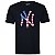 Camiseta New Era Usa New York Yankees Preta - Imagem 1