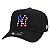 Boné New Era Aba Curva Usa New York Preto - Imagem 1