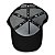 Boné New Era Aba Curva Trucker Brandes Rubber Preto - Imagem 6