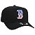 Boné New Era Aba Curva Mlb Boston Red Sox Usa Preto - Imagem 3