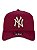 Boné New Era Aba Curva New York Yankees Vinho - Imagem 2