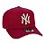 Boné New Era Aba Curva New York Yankees Vinho - Imagem 3