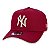 Boné New Era Aba Curva New York Yankees Vinho - Imagem 1
