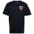 Camiseta New Era Core Nba Chicago Bulls Black - Imagem 1