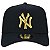 Boné New Era Aba Curva A-Frame New York Yankees Preto/ Dourado - Imagem 2