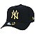 Boné New Era Aba Curva A-Frame New York Yankees Preto/ Dourado - Imagem 1