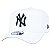 Boné New Era Aba Curva New York Yankees White - Imagem 1