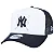 Boné New Era Aba Curva Core Basic New York Yankees Nvy - Imagem 1