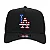 Boné New Era Aba Curva Usa Los Angeles Black - Imagem 2