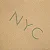 Moletom New Era Canguru Simple Sign New York City Kaki - Imagem 3