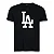 Camiseta New Era Essentials Los Angeles Dodgers Preto - Imagem 1