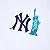 Camiseta New Era All Core Mlb Neyyan White - Imagem 3