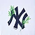 Camiseta New Era Rooted Nature New York Yankees White - Imagem 3