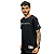 Camiseta Champion Pes Mc Logo Embroidery Scrip Black - Imagem 3