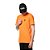 Camiseta Dc Mini  Square Stripe Orange - Imagem 3