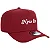 Boné New Era Aba Curva Classic Branded Vermelho Escuro - Imagem 3