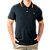 Polo Reserva Friso Duplo Black - Imagem 1