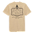 Camiseta Vans Pawn Shop Ss Taos Taupe Kaki - Imagem 5