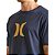 Camiseta Hurley Silk Icon Marinho - Imagem 3
