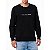 Moletom Calvin Klein Jeans Masculino Logo Basico Preto - Imagem 1