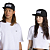 Boné Vans Drop Vii Snapback Black White - Imagem 2