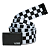 Cinto Vans Deppster Ii Web Black White - Imagem 1