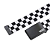 Cinto Vans Deppster Ii Web Black White - Imagem 4