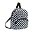 Mochila Vans Got This Mini Black White Checkerboard - Imagem 3