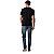 Camiseta Calvin Klein Jeans Masculino Ck Gel Black - Imagem 3
