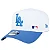Boné New Era Aba Curva Los Angeles Dodgers Institutional Style White - Imagem 1