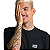 Camiseta Vans Left Chest Black - Imagem 6