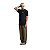 Camiseta Vans Left Chest Black - Imagem 7